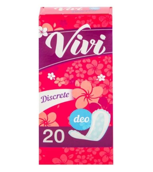 Изображение товара Прокладки ежедневные Vivi Discrete Deo №20 Прокладки ежедневные Vivi Discrete Deo №20 фотография
