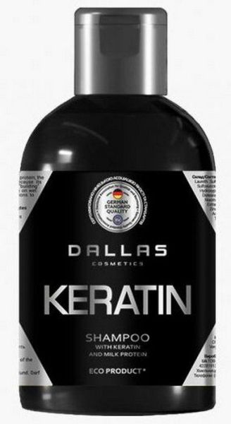 Изображение товара Даллас Keratin шампунь с кератином и молочным протеином 1000г Даллас Keratin шампунь с кератином и молочным протеином 1000г фотография